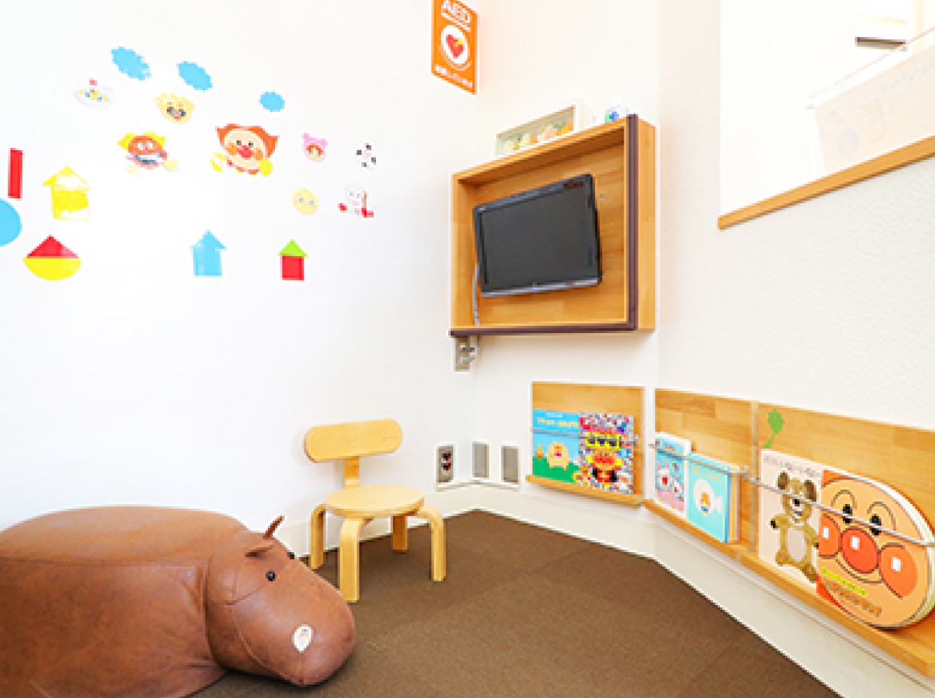 親子で通いやすい院内環境