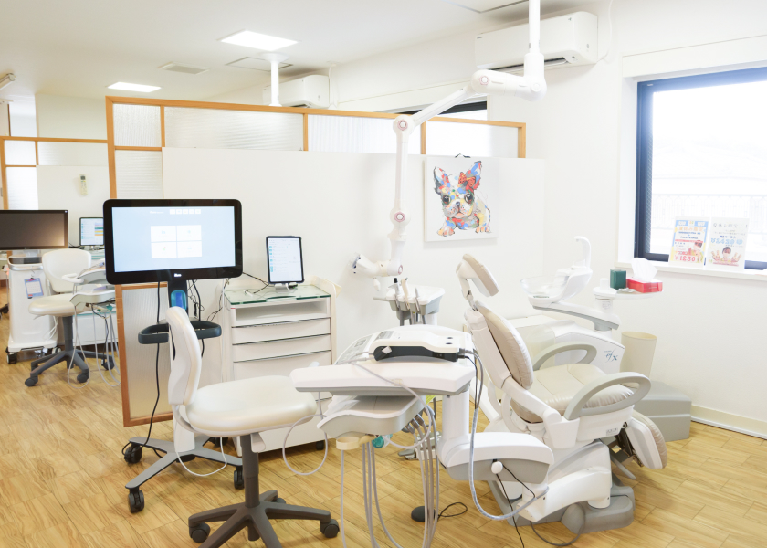 葉山歯科キッズデンタルクリニック 診察室